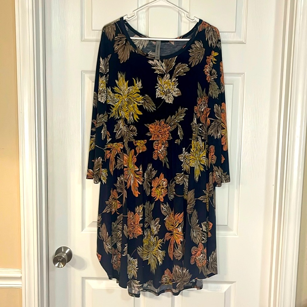 XXL 3/4 Sleeve Dress